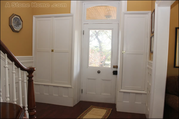 470 Christie lake Road dave chomitz ontario stone home foyer 2