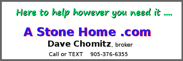 Dave Chomitz heritage stone homes ontario sales