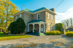 Merrikville Ontario stone home for sale Dave Chomitz front 2