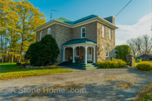 Merrikville Ontario stone home for sale Dave Chomitz front