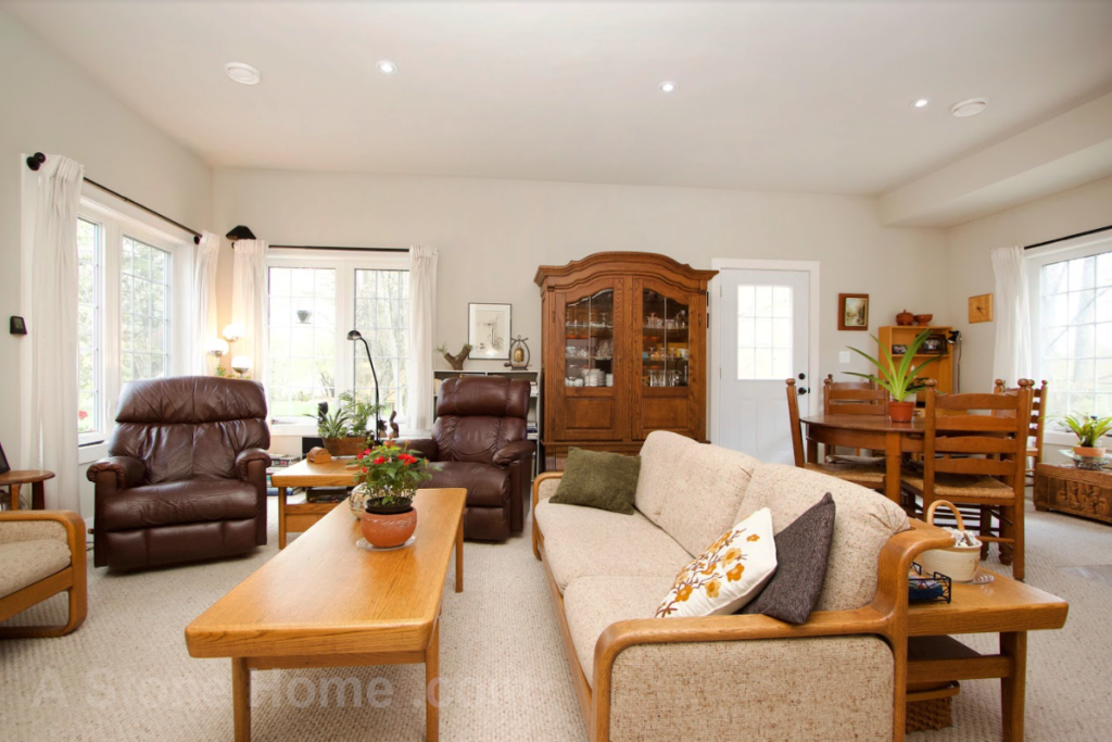 great room Ontario stone home for sale 3820 Concession Road 6 clarington  Dave Chomitz 