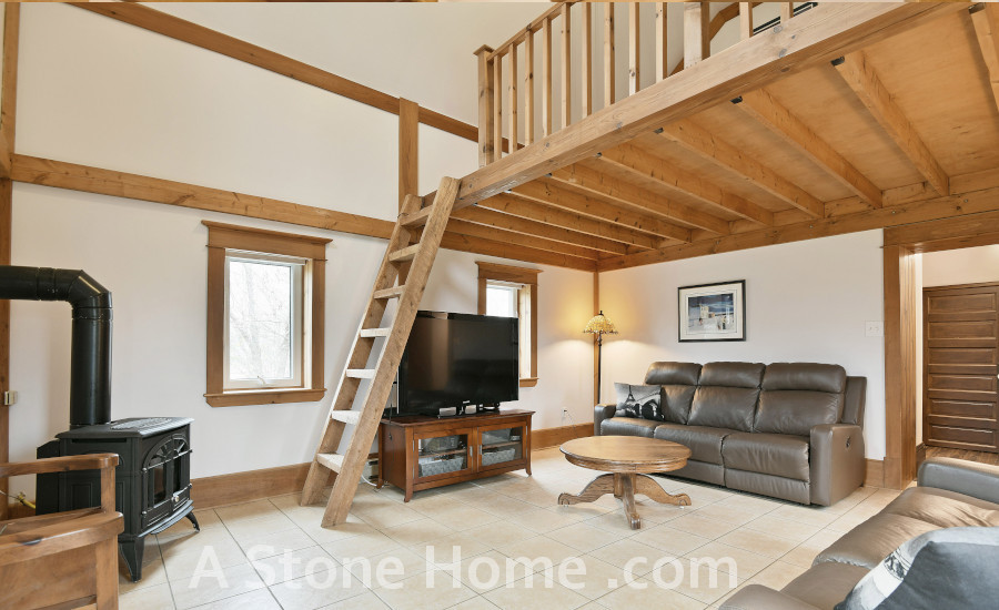 living room 2 3670 Kinburn Side Road Ottawa stone home for sale ontario dave chomitz 