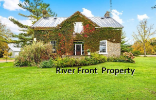 Mississippi river ottawa valley stone home for sale