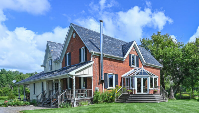 Heritage historic private farm retreat property for sale Ontario