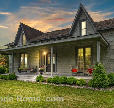 heritage stone home historic property retreat land for sale Ontario