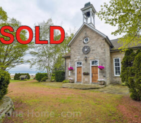 historic heritage stone school house for sale calendon ontario