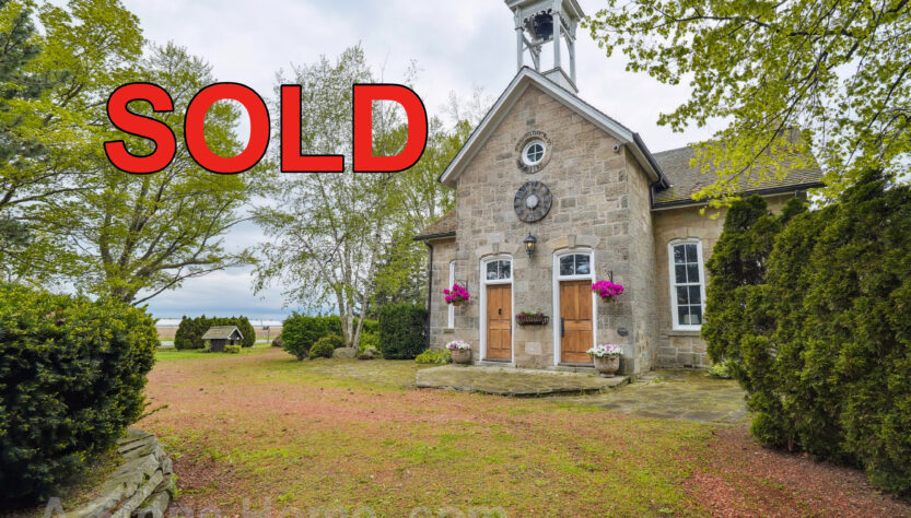 historic heritage stone school house for sale calendon ontario