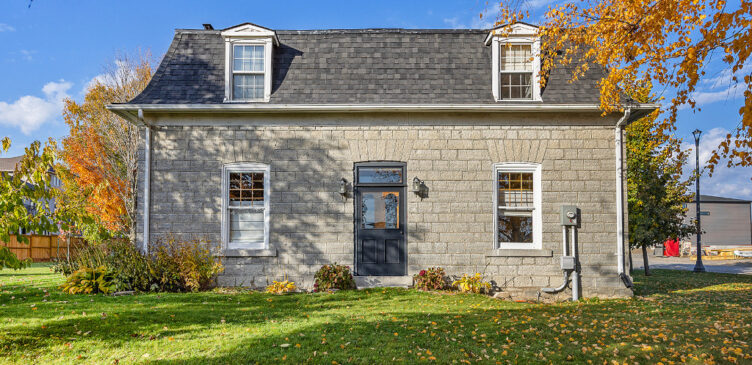 Kingston Ontario heritage stone home for sale dave chomitz