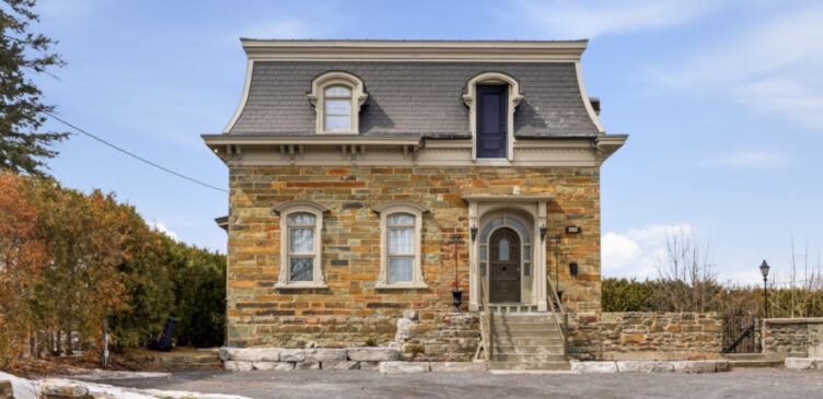 Heritage home historic proeprty for sale real estate ontario dave chomitz a stone home