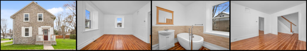 Prescott ontario heritage stone home for sale 