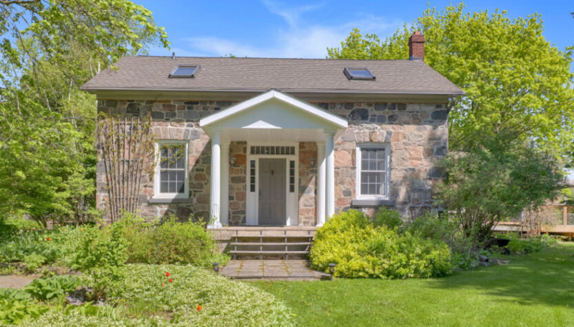 Heritage stone home in Ontario for sale