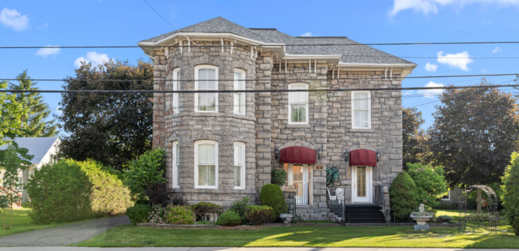 Heritage stone home for sale prescot ontario